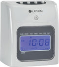 Lathem 400E-KIT Top-Feed Electronic Time Clock Bundle Kit Time Clock, 8.5" x by Lathem
