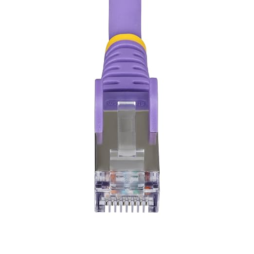 StarTech.com 5ft Purple CAT6a Ethernet Cable, Snagless RJ45, 100W PoE++ - Image 4