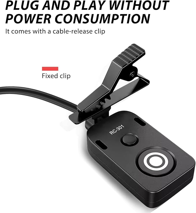 5M Extension Cord RC301-DC0/MC-30 Remote Control Shutter Release Cord - Image 4