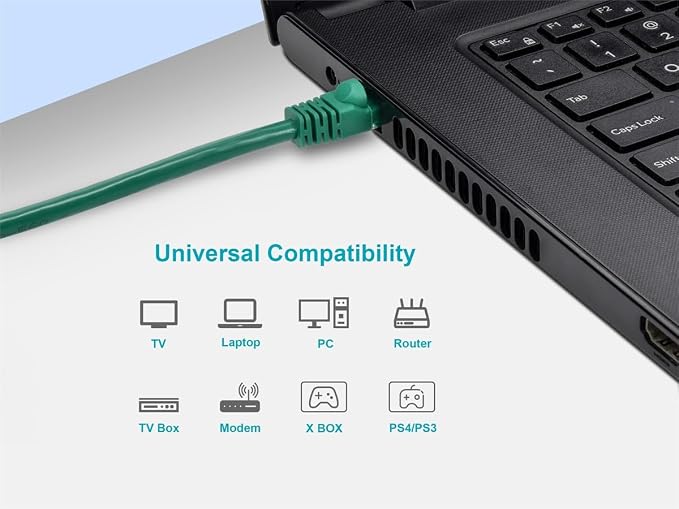 Monoprice 1FT 24AWG Cat5e 350MHz UTP Ethernet Bare Copper Network Cable - Image 6