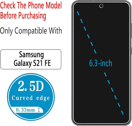 2 Pack Tempered Glass Screen Protector - Image 2