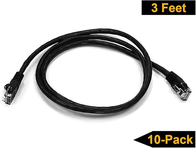 iMBAPrice Cat5e Ethernet Cable 100FT, Long High-Speed LAN Network Cable - Image 3