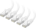 Cable Matters 10Gbps 5-Pack Snagless Shielded Cat 6A Ethernet Cable - 14ft by CableMatters