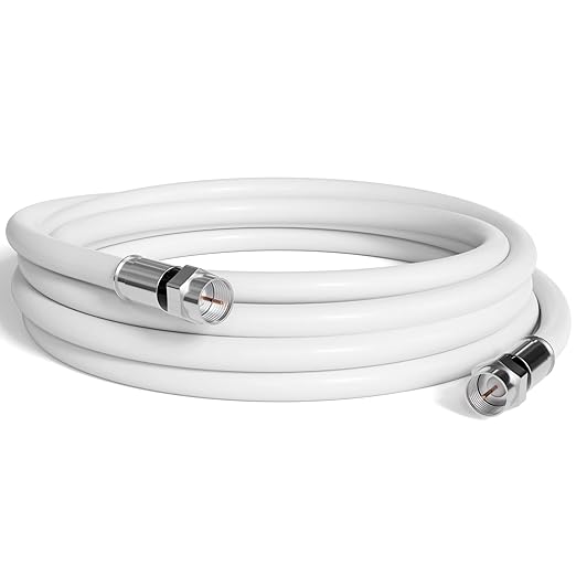 THE CIMPLE CO Solid Copper Coaxial Cable 1 FT by THECIMPLECO