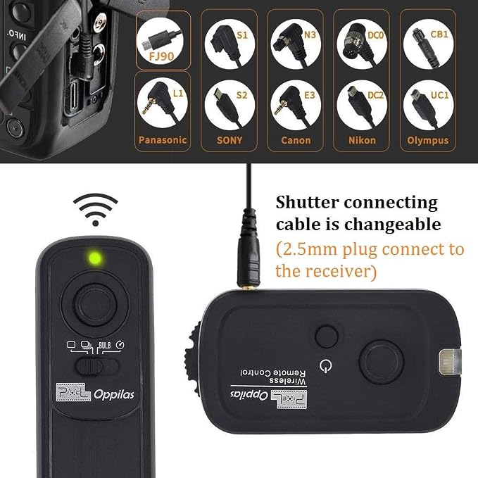 Pixel 2.4GHz Wireless Remote Shutter Release Romote Control S1 - Image 5