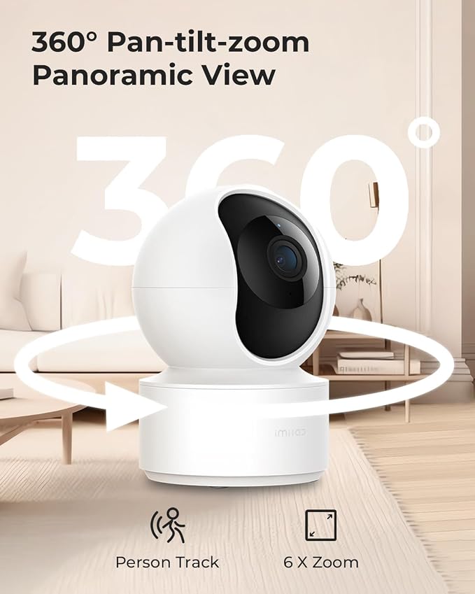 IMILAB 2.5K Indoor Camera, Room Camera - Image 3