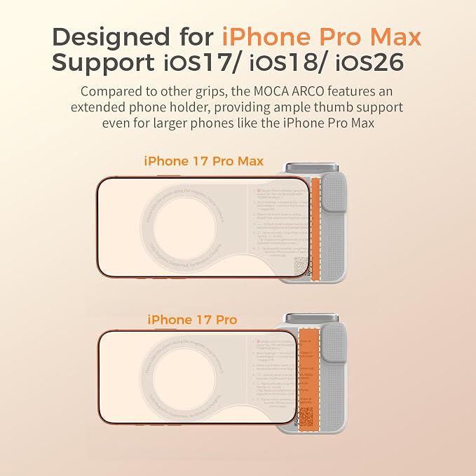 COMITOK iPhone Pro Max Camera Grip MOCA ARCO - Image 8