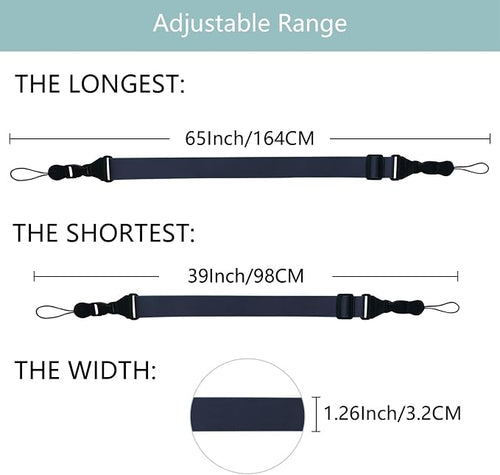 3 Pack Adjustable Shoulder Strap:Comfortable - Image 2