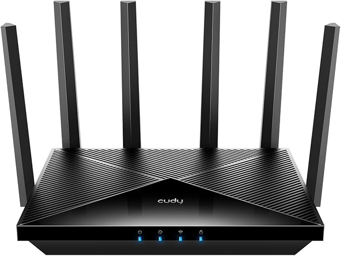 Cudy BE6500 WiFi 7 Router Dual Band Gigabit Gaming Router, VPN Client and Server by Cudy