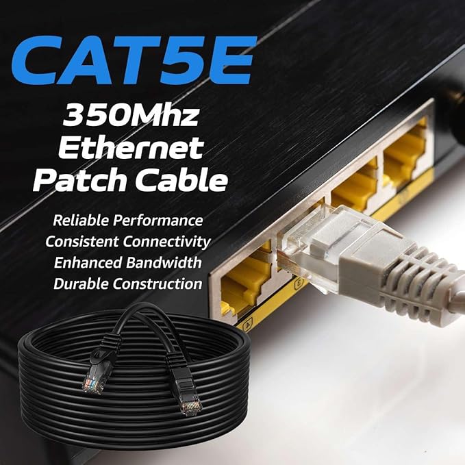 Cables Direct Online Cat5e 3FT Network Ethernet Patch Cable, 350Mhz Internet - Image 2