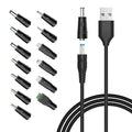 Powseed 5V Universal DC Power Cable, USB to DC Charging Cord by Powseed