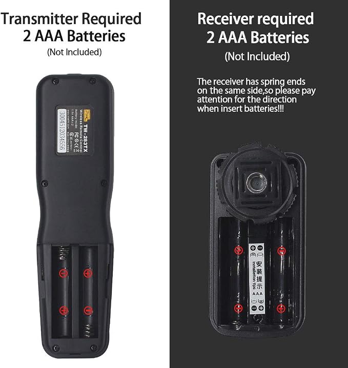 Remote Control Compatible for Sony, Pixel Wireless Shutter Release Cable TW-283 - Image 8