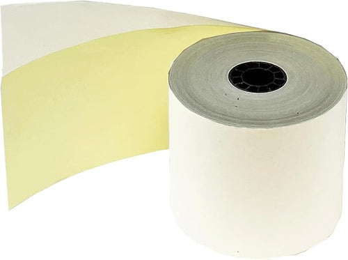 2 Ply Carbonless Rolls 3" X 95 Feet White/Yellow Receipt Paper POS Cash by BuyRegisterRolls%C2%AE