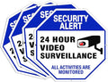Video Surveillance Sign, Reflective and Waterproof Material 24 Hour by multiwins