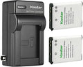 Kastar 2-Pack EN-EL19 Battery and AC Wall Charger Replacement by Kastar