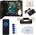 Electric Strike Lock Complete TCP/IP Network Single Door Access Control Board by MENGQI-CONTROL