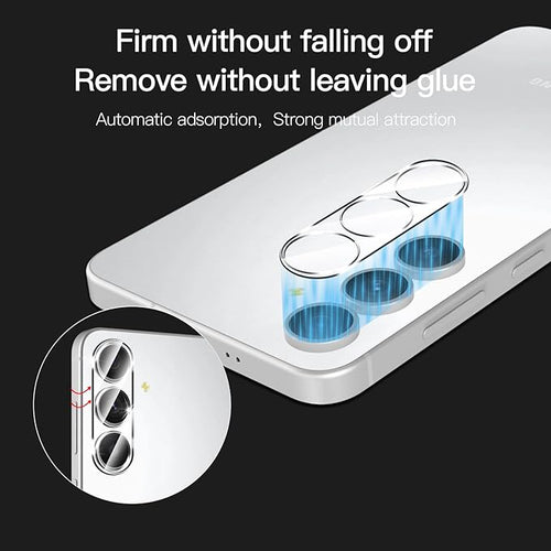 2 Pack Glass Screen Protector for Samsung Galaxy S25 FE + Galaxy S25 FE Camera - Image 2
