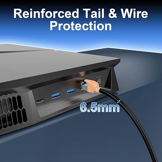 Cat 8 Ethernet Cable 25 ft, 40Gbps High Speed Gaming Network Cable 2000MHz - Image 4