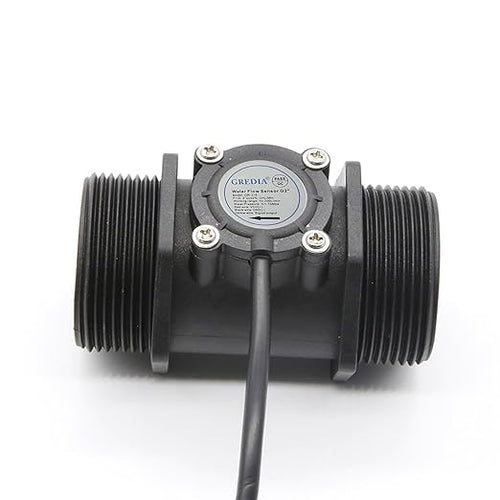 2" Water Flow Sensor Food-Grade Switch Hall Effect Flowmeter Fluid Meter by Unknown