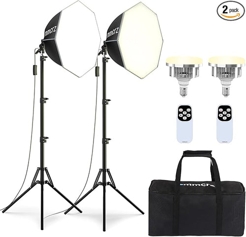 2PACK Professional Softbox Lighting Kit, Continuous Lighting by mmcrz
