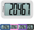 Pedometer for Walking Steps, 3D Accurate Simple Pedometer, Step Counter for Men by Sports%E3%80%81Health%E3%80%81Happiness
