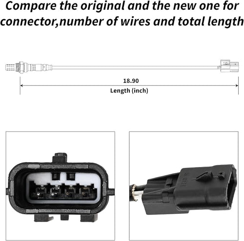 234-4906 Oxygen Sensor Downstream Compatible - Image 2