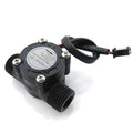 1/2" Water Flow Sensor Food-Grade Switch Hall Effect Flowmeter Fluid Meter by Unknown