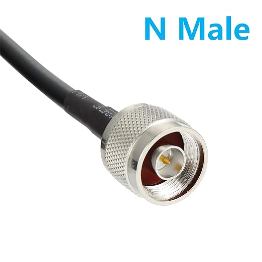 3ft N Male to SMA Male Cable, SMA to N Cable 50 ohm Ultra Low Loss KMR240 - Image 3