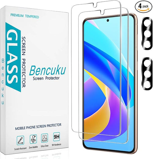 2 Pack Tempered Glass Screen Protector by Bencuku