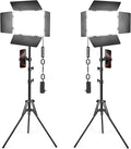2 Pack LED Video Light Kit by Unknown
