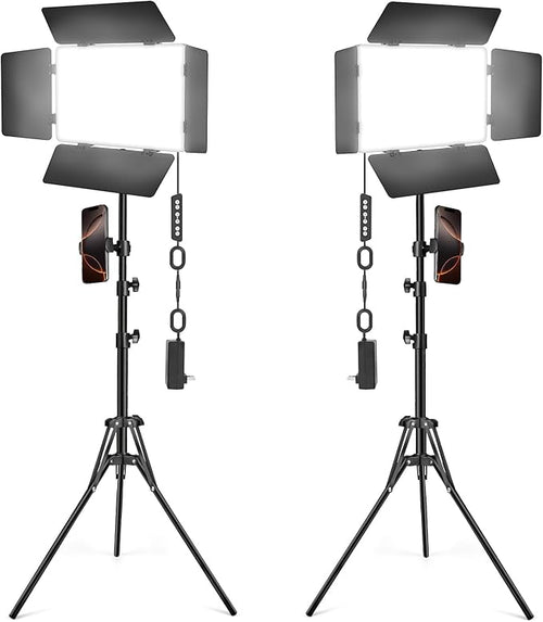 2 Pack LED Video Light Kit by Unknown