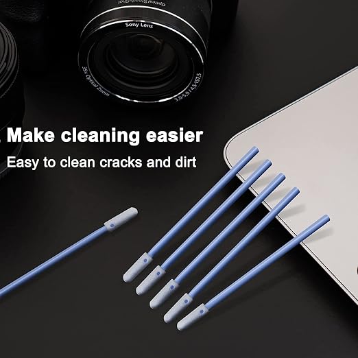Wellgler's 100pcs Foam Cleaning Swabs, Cleaning Swab Kitip, Lab Swabs. - Image 4