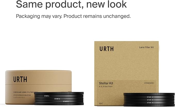 Urth 67mm 3-in-1 Star Lens Filter Kit — 4, 8 Point Starburst Effects - Image 6