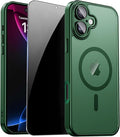 for iPhone 17 Case with Privacy Screen Protector and Camera Protection by ZOZDOKG