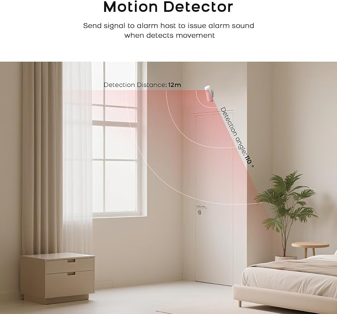 Alarm System for Home Security, SOS Button, Window Alarms, Door/Motion Sensors - Image 6