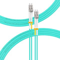 FLYPROFiber- 15M-1Pack OM4 LC to LC Fiber Patch Cable Multi Mode, MM Fiber by FLYPROFiber