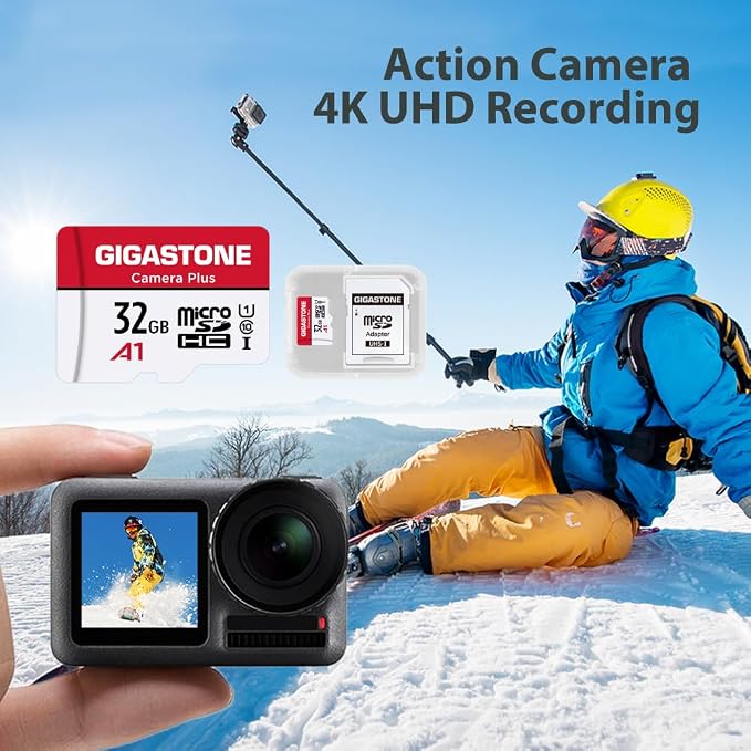 GIGASTONE Micro SD Card 32GB, Camera Plus, MicroSDHC Memory Card - Image 4