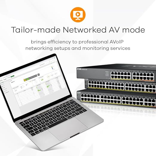 Zyxel 24-Port SFP Switch | Nebula Cloud Managed/L3 Access | 6X 10G Uplink - Image 6