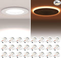 POWERASIA 24 Pack 5/6 Inch LED Can Lights by POWERASIA