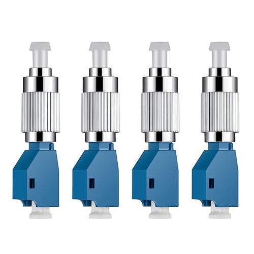 4Pcs Visual Fault Locator Fiber Adapter, Fiber Optic Connector, Single Mode by Moocci