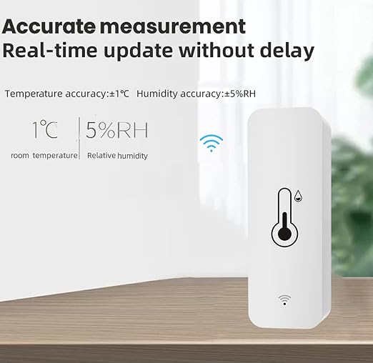 3-Pack WiFi Temperature Humidity Sensor: Wireless Temperature Humidity Monitor - Image 5