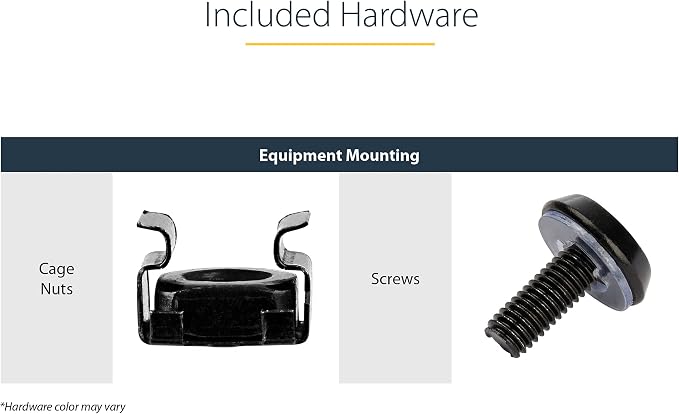 StarTech.com 2-Post 15U Heavy-Duty Wall Mount Network Rack, Wall Mount Data Rack - Image 5