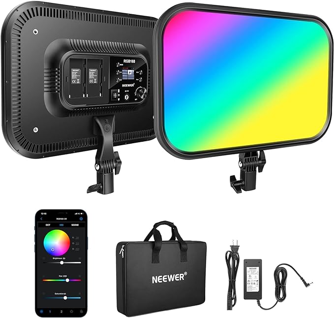 NEEWER 18.3" RGB LED Video Light Panel by Neewer