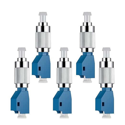 5Pcs Visual Fault Locator Fiber Adapter, Fiber Optic Connector, Single Mode by Moocci