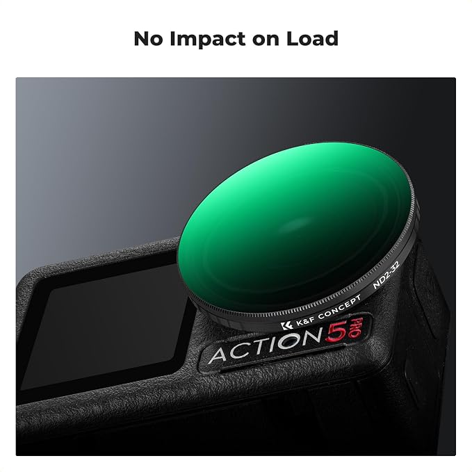 K&F CONCEPT Push in Fit Variable ND2-32 Filter Compatible - Image 6
