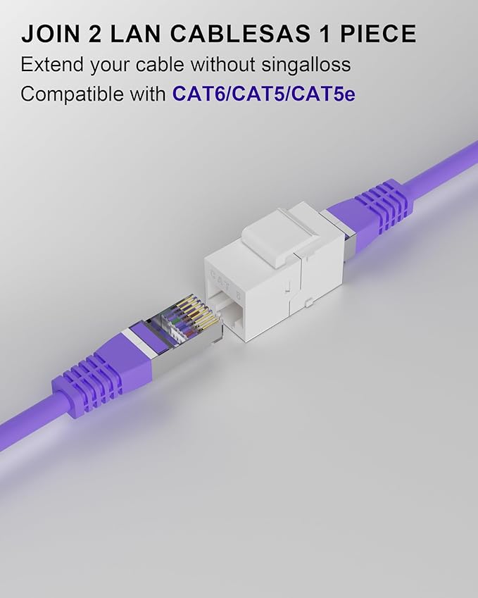 RJ45 Cat6 Keystone Coupler - Image 6