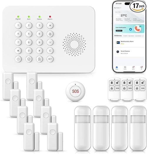 2026 WiFi+GSM/4G Home Security System by PGST