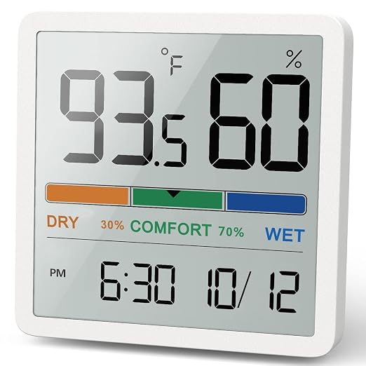 NOKLEAD Indoor Hygrometer Thermometer by NOKLEAD