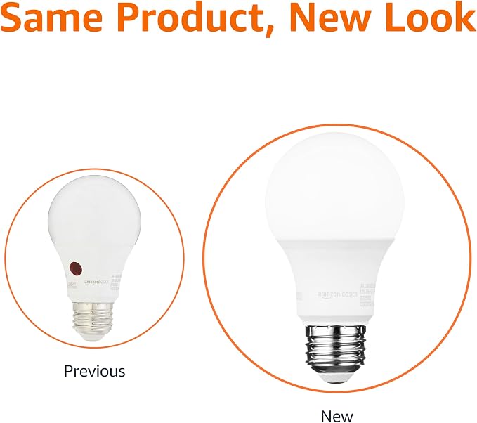Amazon Basics A19 Dusk to Dawn Sensor LED Outdoor Light Bulbs, 60W Equivalent - Image 3