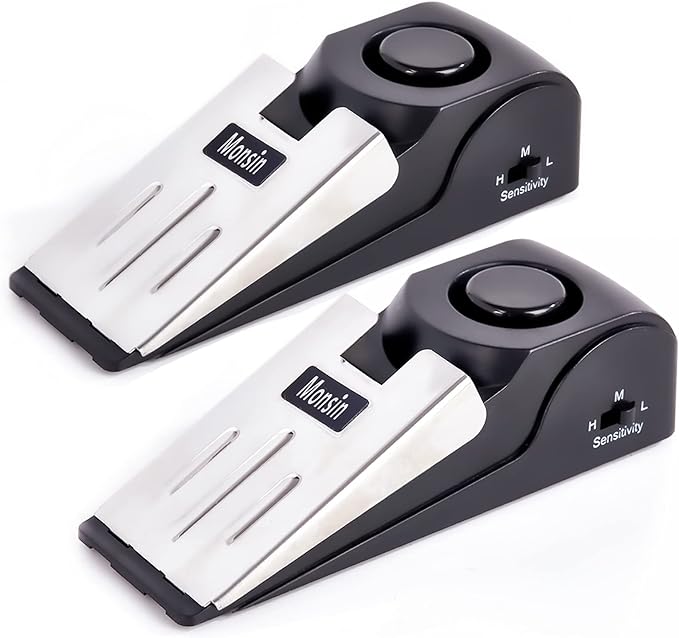 Door Stop Alarm, Door Stopper by Monsin
